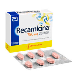 Recamicina 750 mg x 7 Comprimidos Recubiertos