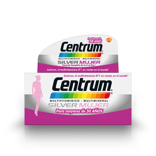 Centrum Mujer Silver 60comp, , large image number 1