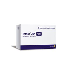 Betaloc Zok 100 mg x 30 Comprimidos De Liberación Prolongada