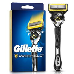 Máquina de Afeitar Gillette Proshield con 5 Cuchillas de Afeitar 1 Un