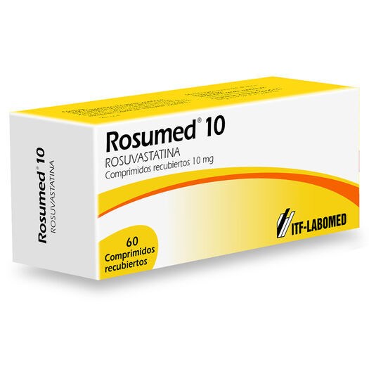 Rosumed 10 mg x 60 Comprimidos Recubiertos, , large image number 0