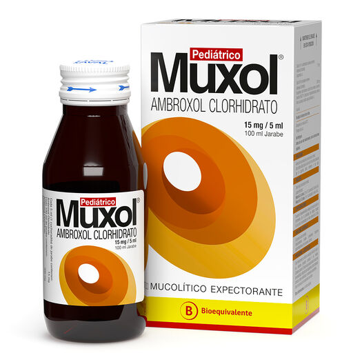  MUXOL JARABE PEDIÁTRICO Ambroxol Clorhidrato 300 mg 100 ml, , large image number 0