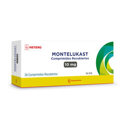 Montelukast 10 mg x 30 Comprimidos Recubiertos SEVEN PHARMA CHILE SPA