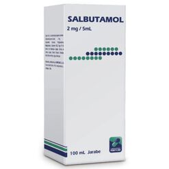 Salbutamol 2 mg/5 mL x 100 mL Jarabe