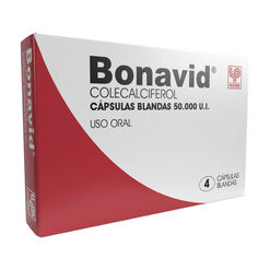 Bonavid 50000 UI x 4 Capsulas Blandas