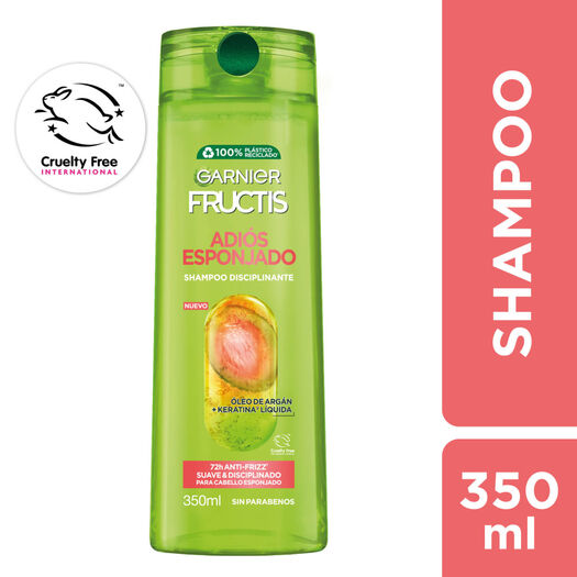 Shampoo Fructis Adios Esponjado 350Ml, , large image number 0