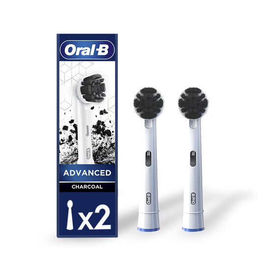 Repuesto Cepillo Dental Oral-B Eléctrico Charcoal 2Un, , large image number 0