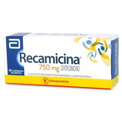 Recamicina 750 mg x 10 Comprimidos Recubiertos