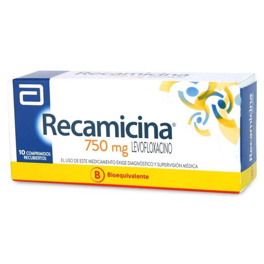 Recamicina 750 mg x 10 Comprimidos Recubiertos, , large image number 0