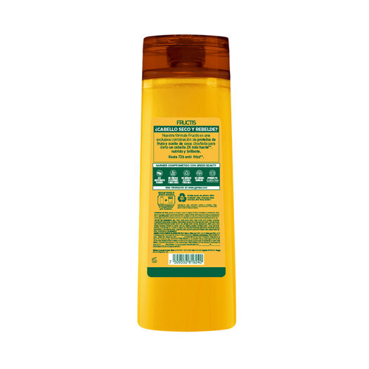 Fructis Shampoo Liso Coco x 350 mL, , large image number 3