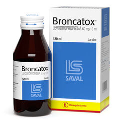 BRONCATOX  jarabe Levodropropizina 0,6 g 120 ml