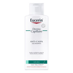 EUCERIN DERMOCAPILLAIRE SHAMPOO ANTICASPA GEL 250 ML