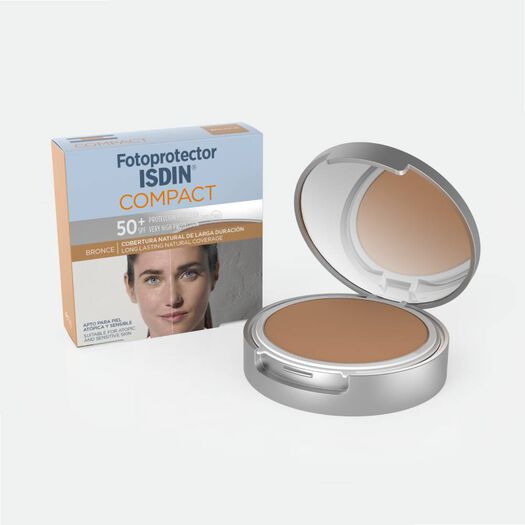 Isdin® Polvo Fotoprotector Compact Matificante Bronce FPS 50+ x 10 g, , large image number 0