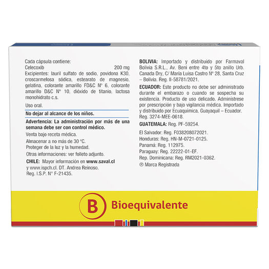 GESIX Celecoxib 200 mg 10 cápsulas, , large image number 1