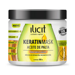 Masc. Keratin Ilicit 350ml,  Palta