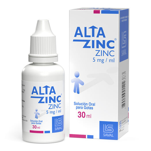 ALTAZINC GOTAS Zinc  5 mg 30 ml, , large image number 0