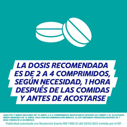 Gaviscon Comprimidos Masticables Doble Acción x8, , large image number 2