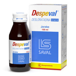 DESPEVAL JARABE Desloratadina 0,05 g 100 ml