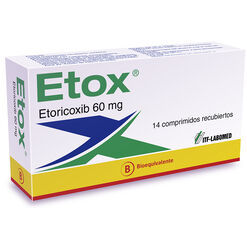 Etox 60 mg x 14 Comprimidos Recubiertos