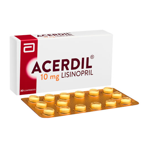 Acerdil 10 mg x 30 Comprimidos, , large image number 0