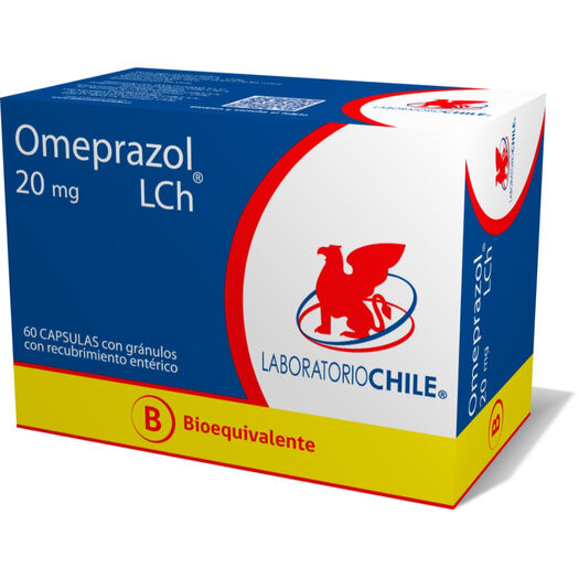 Omeprazol 20 mg x 60 Cápsulas CHILE, , large image number 0