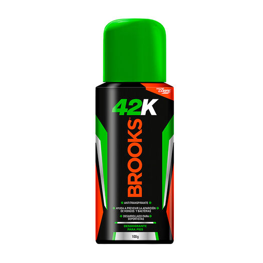 Desodorante Spray Pies Brooks 42K 100Gr., , large image number 0