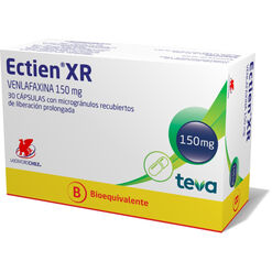 Ectien XR 150 mg x30 Cápsulas MicroGránulos Recubiertos De Liberación Prolongada