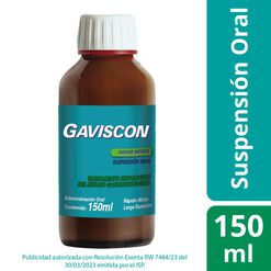 Gaviscon Suspensión Oral Botella Original 150 ml