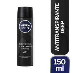 Antitranspirante Nivea Deep Black wood Spray 150ml