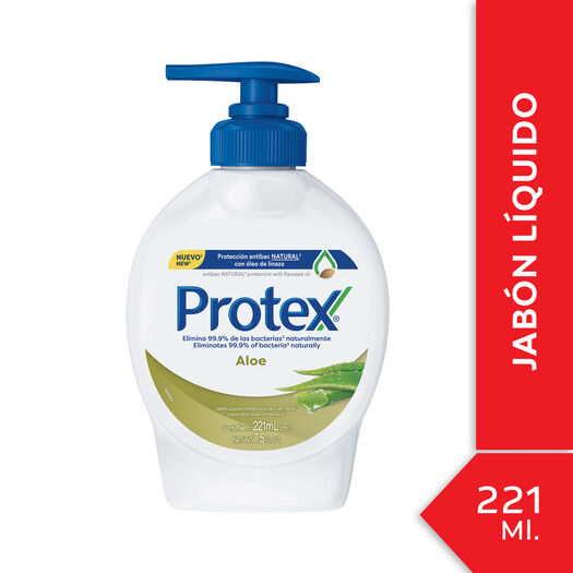 Jabón Líquido Protex Anti-Bacterial Aloe 221Ml., , large image number 0