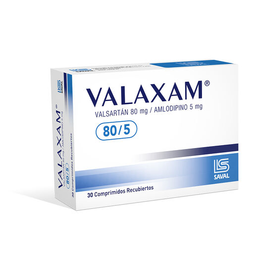 Valaxam 80 mg/5 mg x 30 Comprimidos Recubiertos, , large image number 0