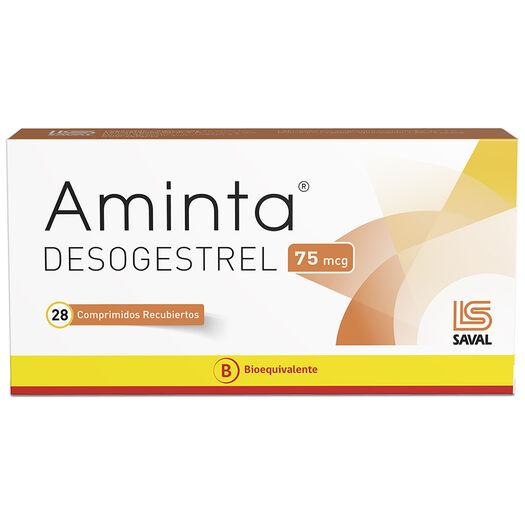 AMINTA Desogestrel 75 mcg 28 comprimidos, , large image number 0