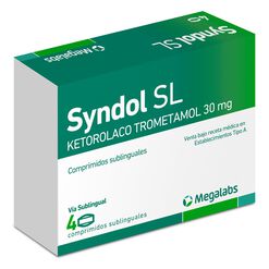 Syndol Sl 30mg x 4 Comprimidos Sublinguales