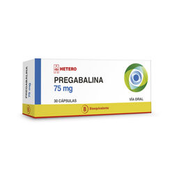 Pregabalina 75 mg x 30 Cápsulas SEVEN PHARMA CHILE SPA