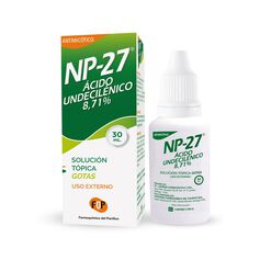 Np-27 8,71 % x 30 mL Solución Topica