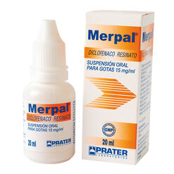 Merpal 15 mg/mL x 20 mL Suspensión Oral Para Gotas