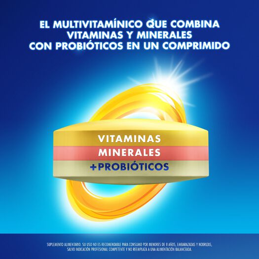 Multivitamínico con Minerales y Probióticos Bion3 30 Comprimidos Recubiertos, , large image number 1
