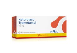 Ketorolaco Trometamol 10 mg x 10 Comprimidos MINTLAB CO SA