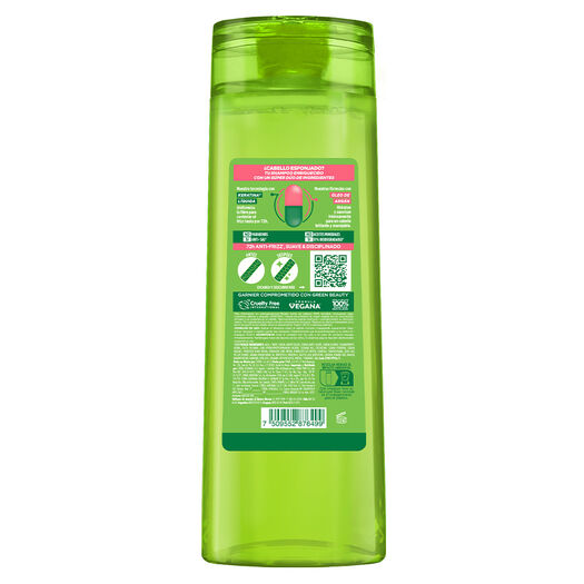 Shampoo Fructis Adios Esponjado 350Ml, , large image number 3