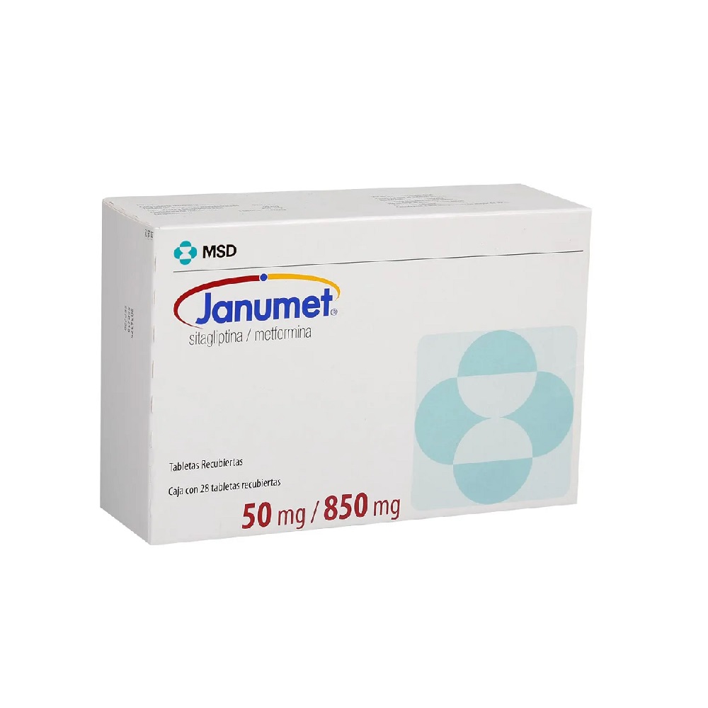 Janumet 50 Mg850 Mg X 28 Comprimidos Recubiertos Farmacias Ahumada 4782